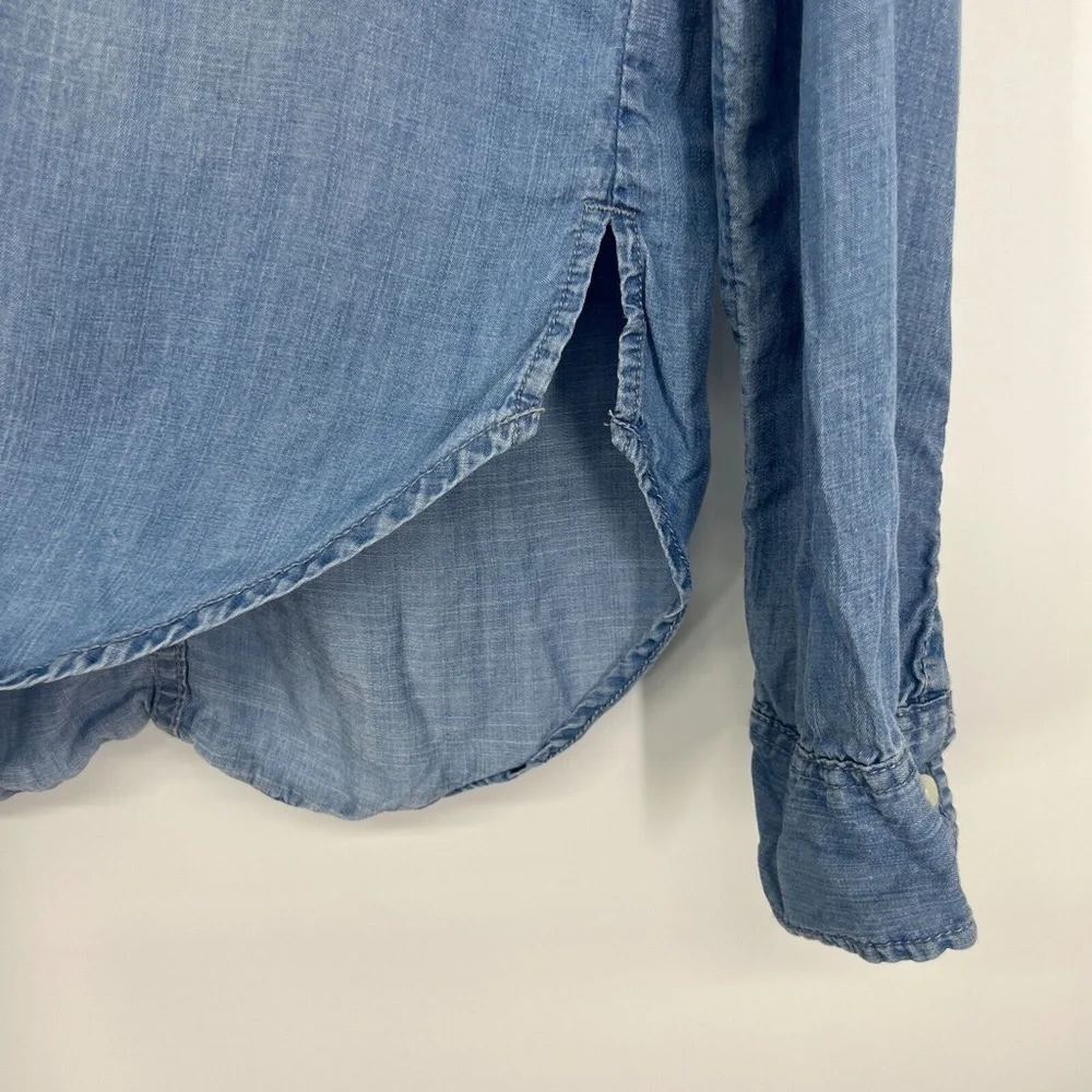 Abercrombie & Fitch Shirt Chambray Button Down Long Sleeve_6